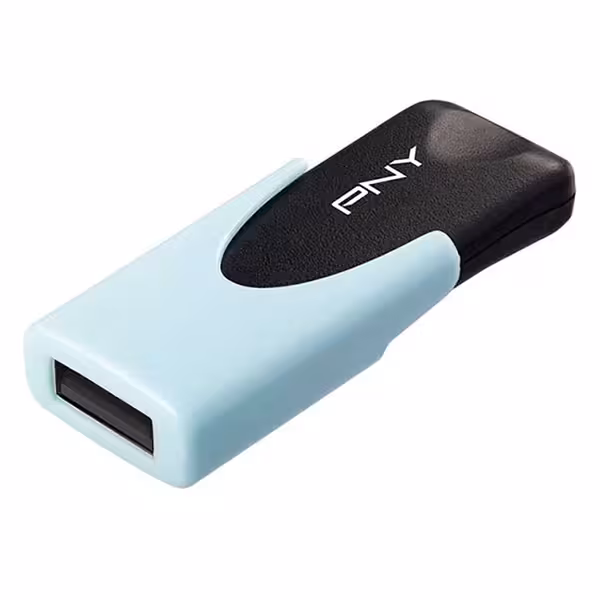 فلش مموری پی ان وای مدل Attach 4 ظرفیت 64 گیگابایت Blue