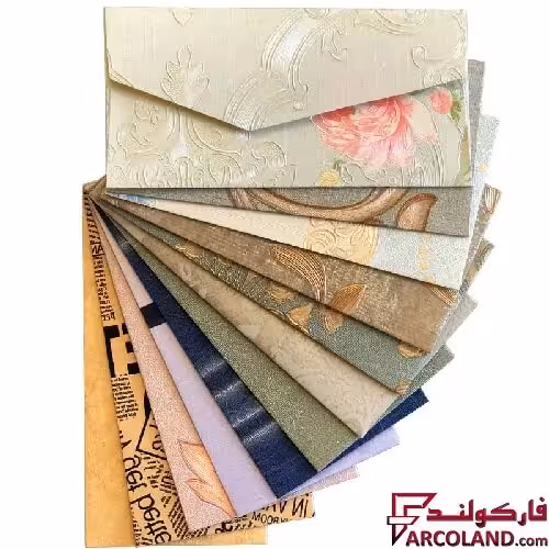 پاکت پول مدل کاغذ دیواری طرح برجسته کد 01