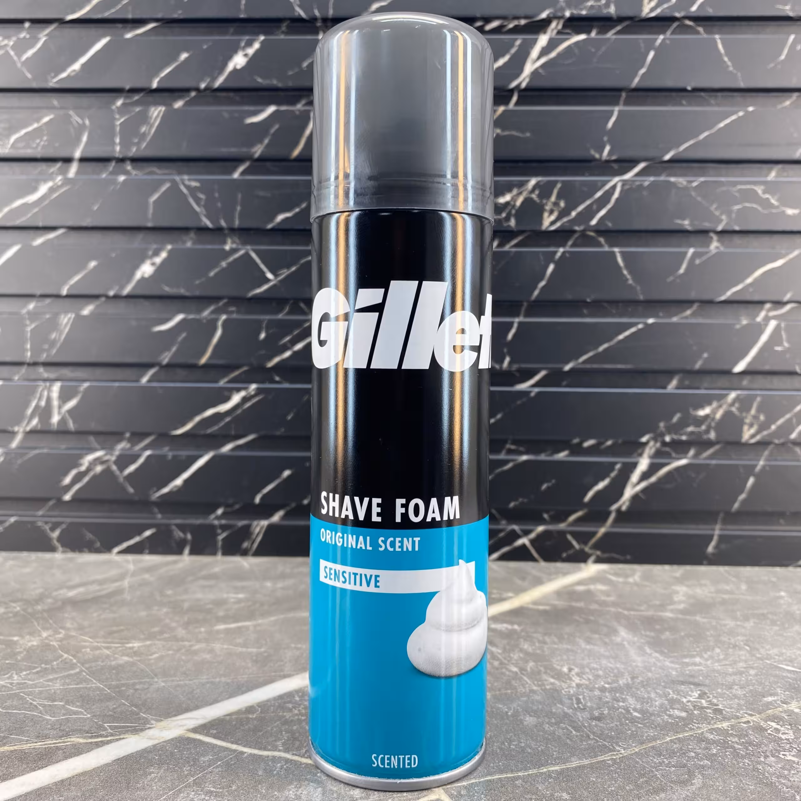 فوم اصلاح ژیلت مناسب پوست حساس 200 میل