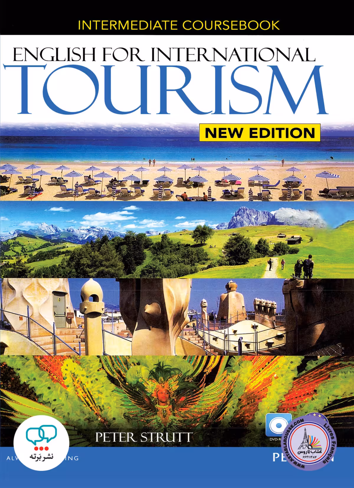 کتاب انگلیسی انگلیش فور اینترنشنال توریسم English for International Tourism Intermediate B1 B1  New Edition