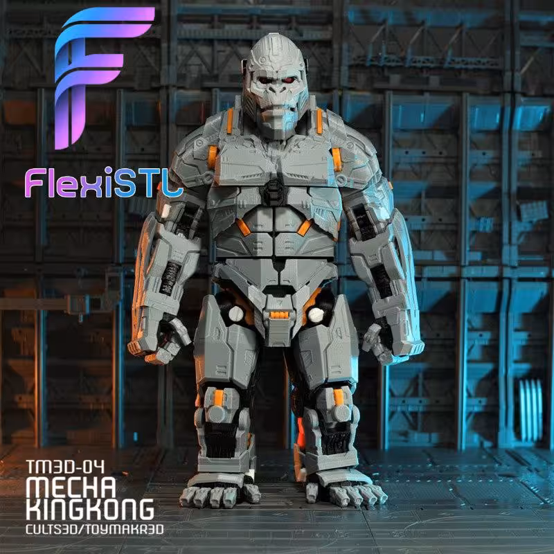 مدل سه بعدی ربات کینگ کنگ (stl)