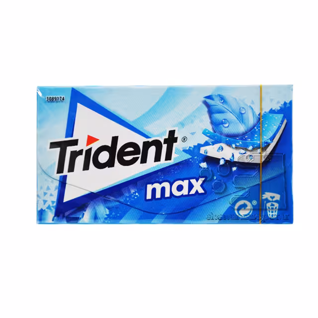 آدامس مکس تریدنت بدون قند با طعم اکالیپتوس بسته 14 عددی