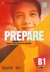 كتاب انگلیسی پریپر جلد چهارم Prepare 2nd 4 B1 - SB WB 2DVD