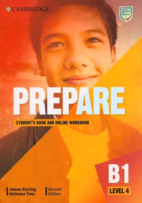 كتاب انگلیسی پریپر جلد چهارم Prepare 2nd 4 B1 - SB WB 2DVD