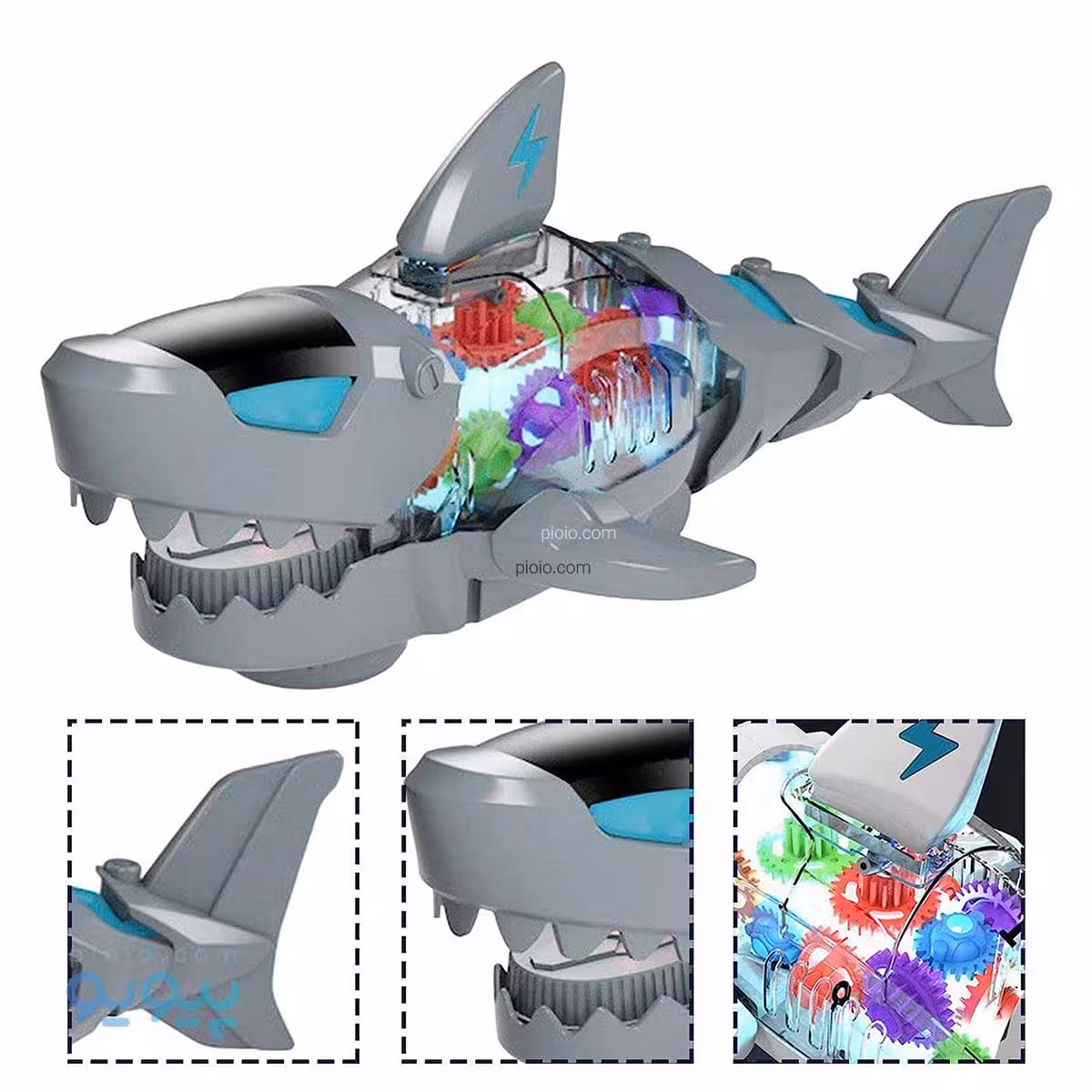 اسباب بازی کوسه چرخ دنده ای آیتم S-1