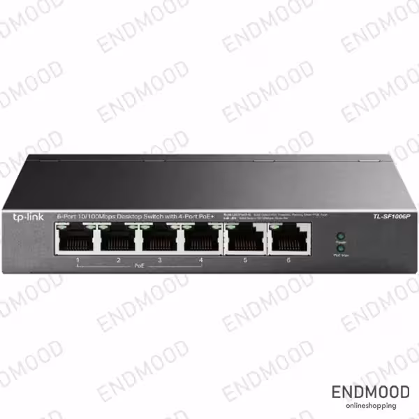 سوئیچ غیرمدیریتی 6 پورت تی پی لینک TP-Link TL-SF1006P