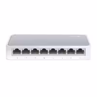 سوییچ 8 پورت مگابیت و دسکتاپ تی پی لینک مدل TP-LINK TL-SF1008D