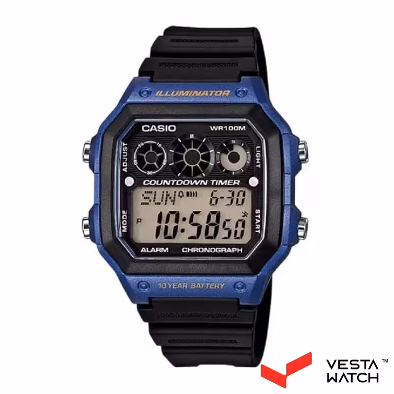 ساعت مچی مردانه و زنانه کاسیو CASIO مدل AE-1300WH-2AVDF