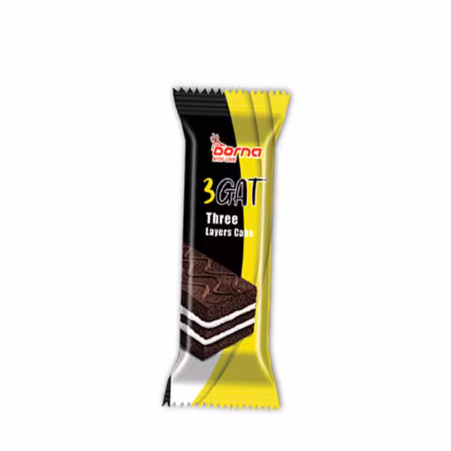 کیک تری گات با مغز کرم شیری درنا 60 گرمی