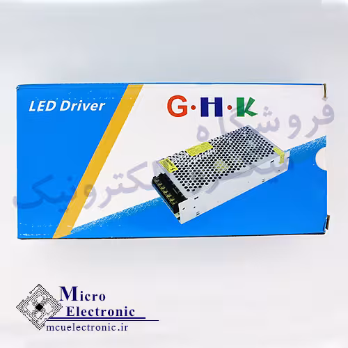 منبع تغذیه سوئیچینگ 12 ولت 10 آمپر GHK