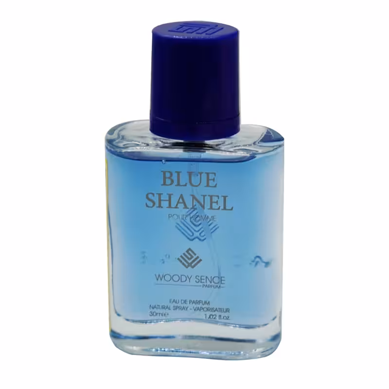 عطر ادکلن جیبی مردانه وودی سنس مدل بلوشنل حجم 30 میلی لیتر