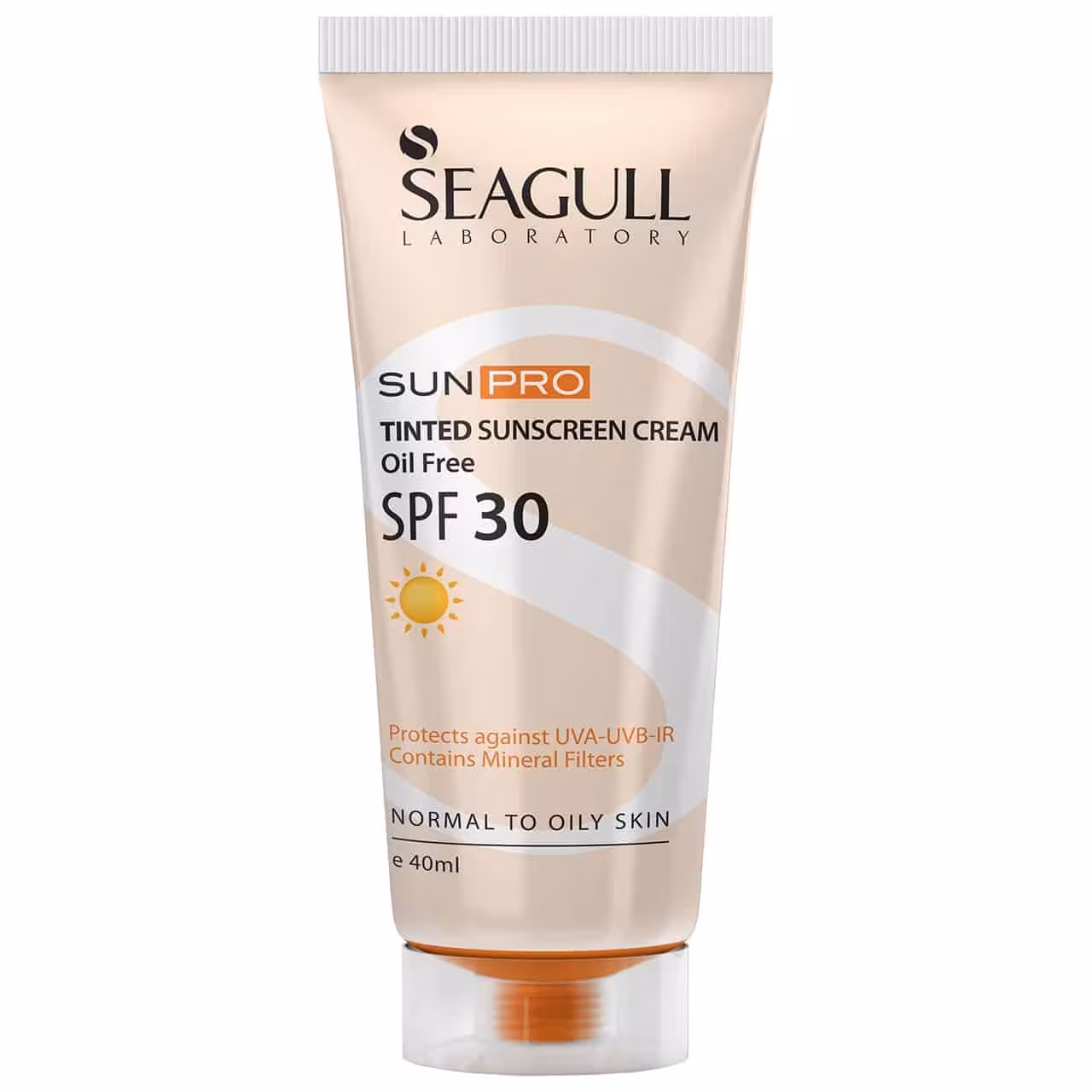ضدآفتاب رنگی فاقد چربی سی گلSPF30