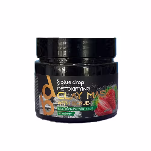 اسکراب (لایه بردار) بلو دراپ اوستیونت حاوی توت فرنگی مناسب صورت و بدن حجم 480 میل