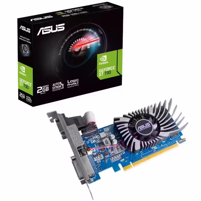 کارت گرافیک ایسوس مدل GeForce GT730 با ظرفیت 2 گیگابایت