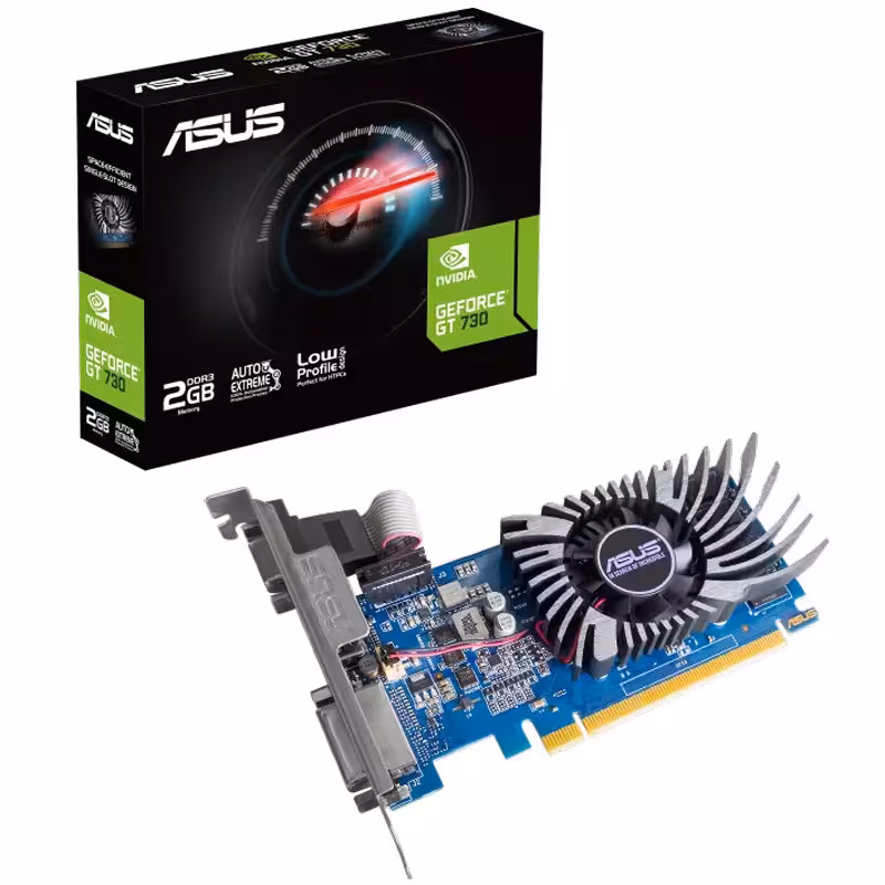 کارت گرافیک ایسوس مدل GeForce GT730 با ظرفیت 2 گیگابایت