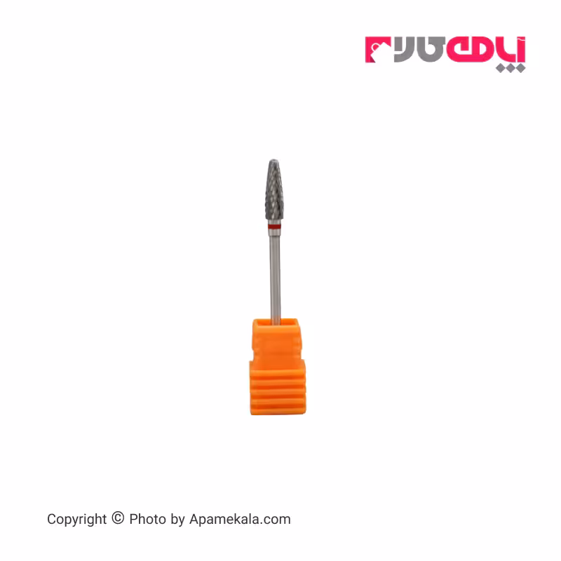 سر سوهان الماسی نوار قرمز کاجی کوچک