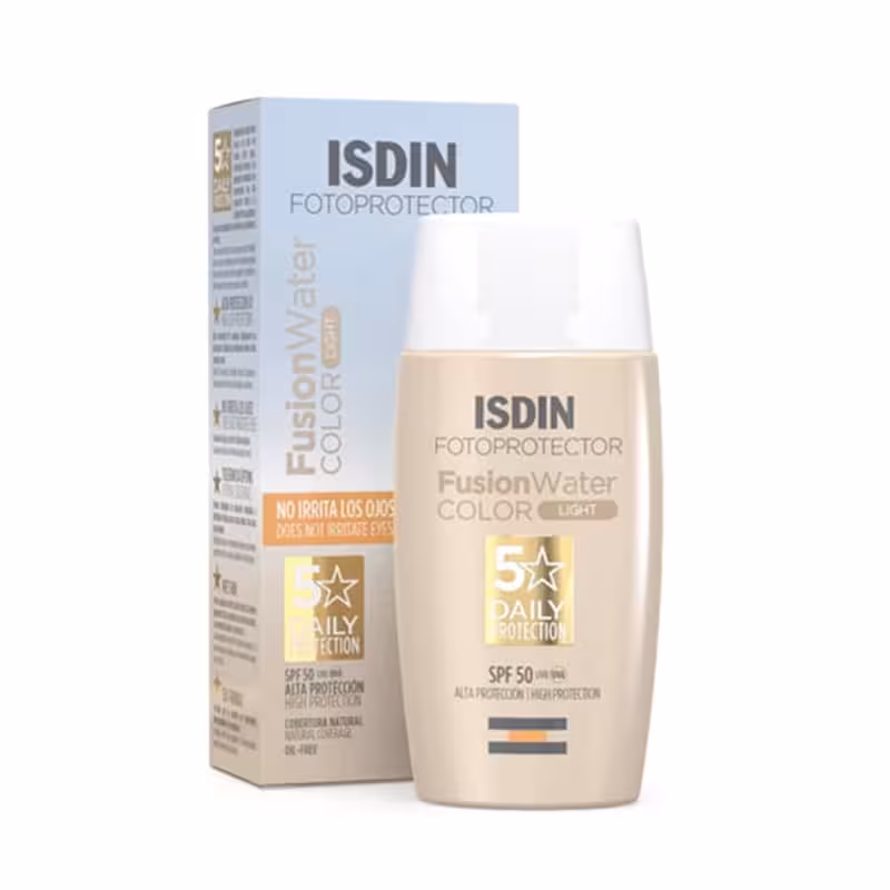 ضد آفتاب فیوژن واتر رنگی ایزدین رنگ Light