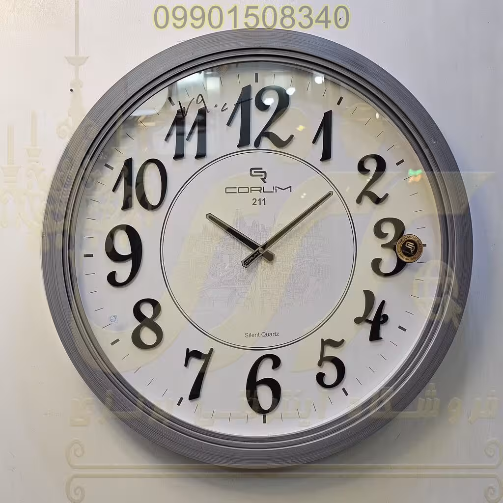 ساعت ديواري کروم 60