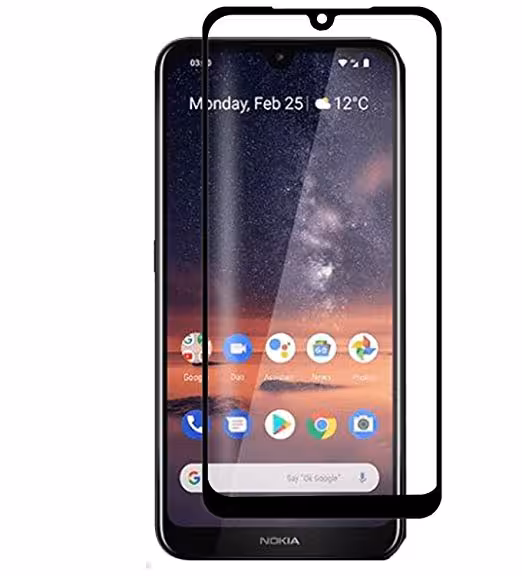گلس نانو برای نوکیا Nokia 4.2 فول کاور و تمام چسب