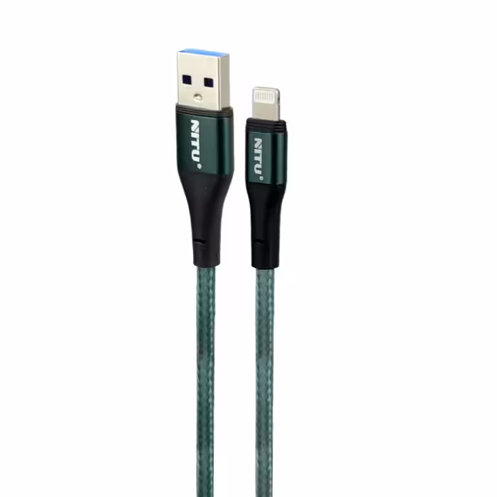 کابل USB به لایتنینگ نیتو NITU NC34 طول 30 سانتیمتر 2.4 آمپر