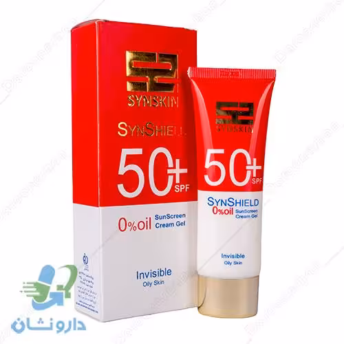 ژل ضد آفتاب فاقد چربی ساین شیلد  SPF50 ساین اسکین