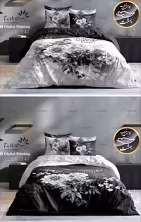 روتختی دورو طرح دار دونفره شش تکه برند ترکسان کد T47