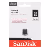 Sandisk Ultra Fit USB3.2 Flash memory – 32GB