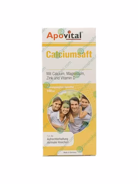 شربت کلسیم سافت آپوویتال – Calciumsaft Syrup Apovital