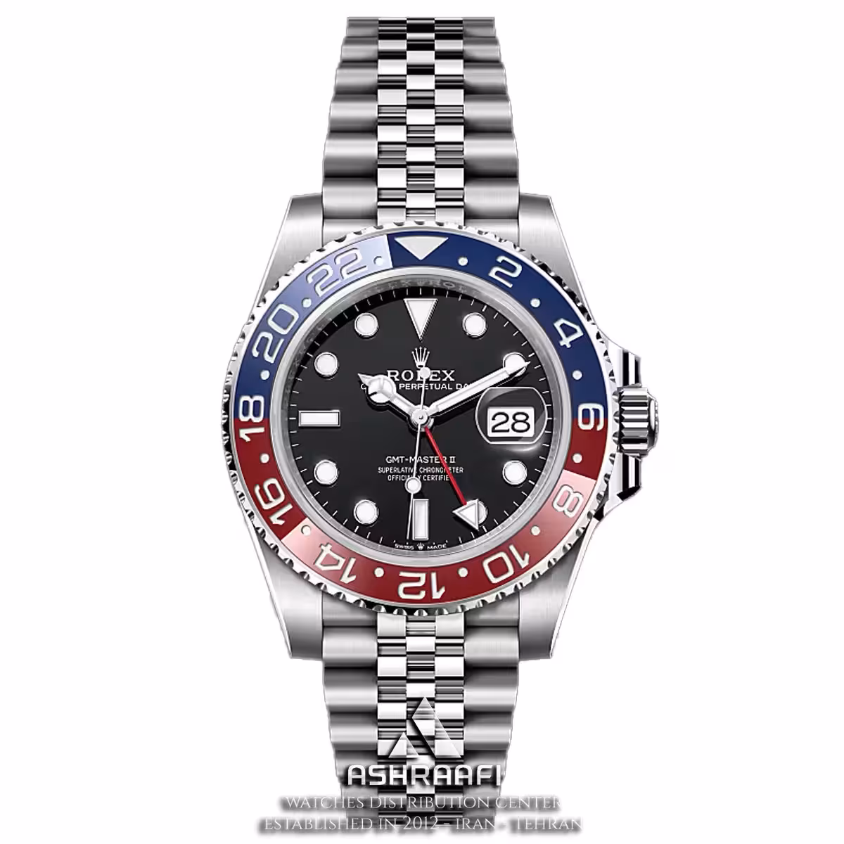 ساعت رولکس موتور سوئیس Rolex Gmt-Master Pepsi Z-SK