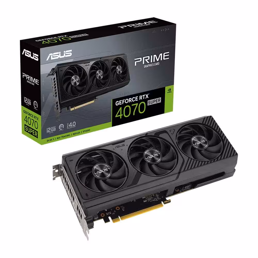 کارت گرافیک ایسوس ASUS PRIME RTX 4070 SUPER 12GB