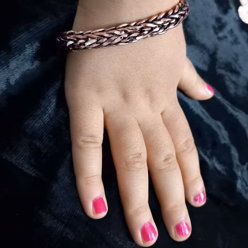 دستبند بچه گانه مدل بافت ماری