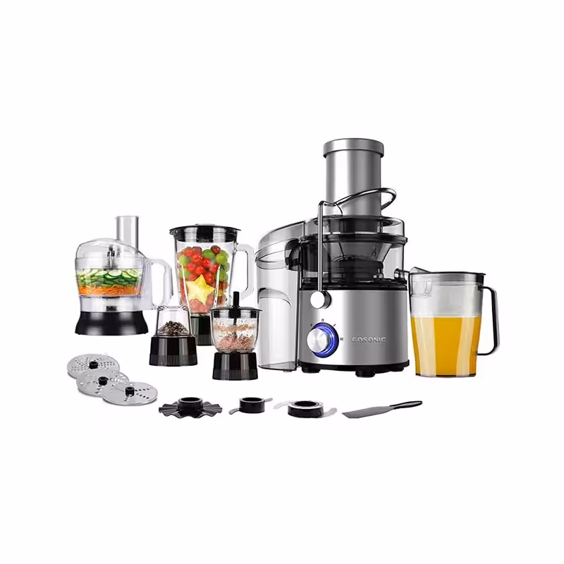 آبمیوه گیری و غذاساز 10 کاره گوسونیک مدل GFP-730