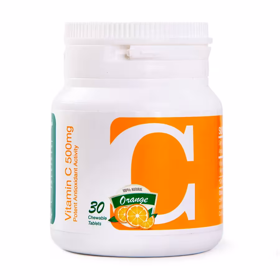 قرص ویتامین سی جویدنی 500