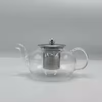 قوری پیرکس درب و صافی استیل 800 میل 332910