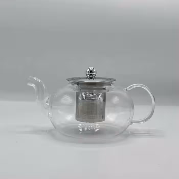 قوری پیرکس درب و صافی استیل 800 میل 332910