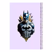 دفتر مشق 80 برگ اس جی مدل بتمن کد 16