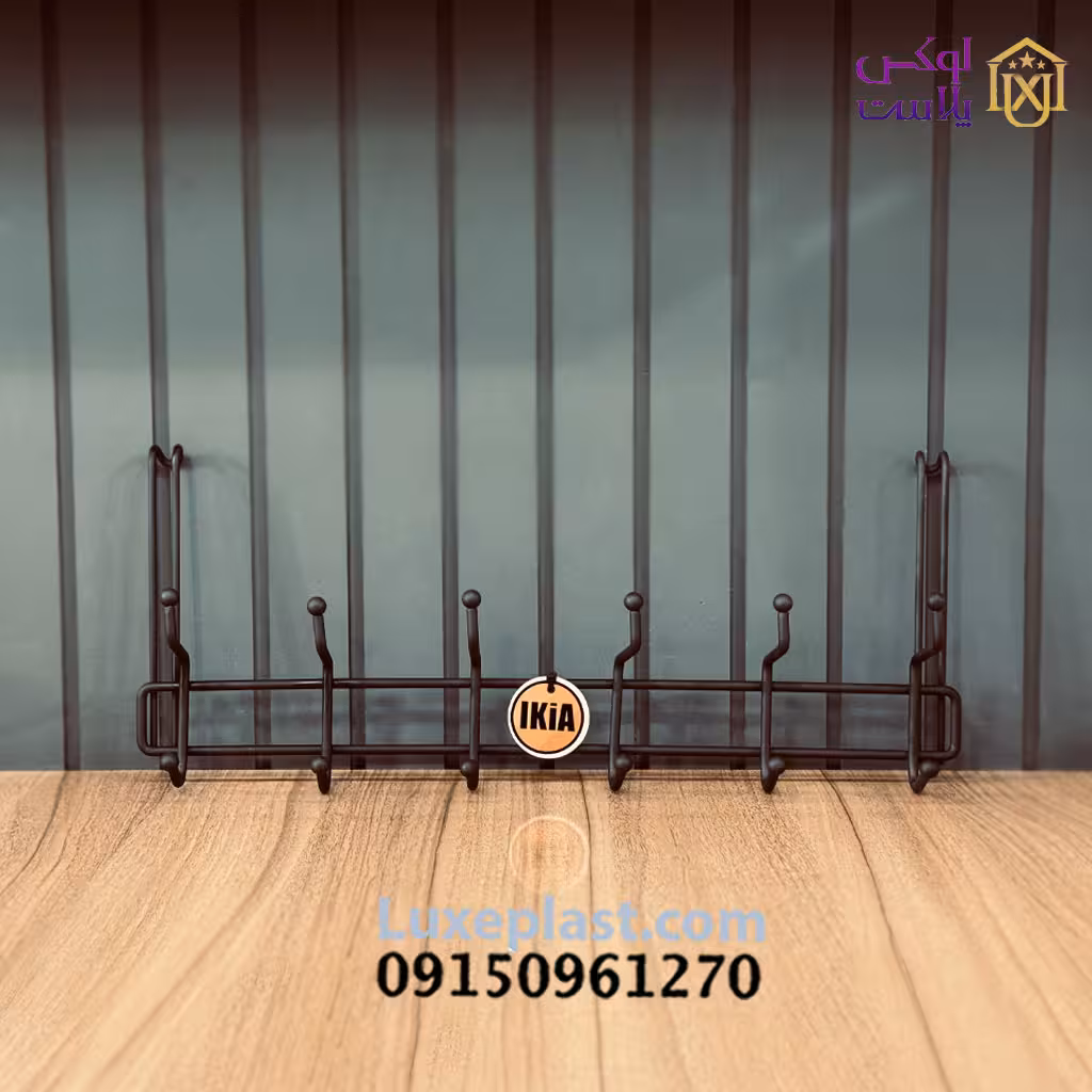 پشت دری ضخیم مشکی ایکیا کد 9866