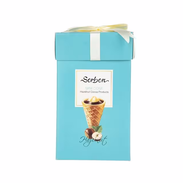 شکلات کادویی مینی کن فندقی سوربن 200 گرمی