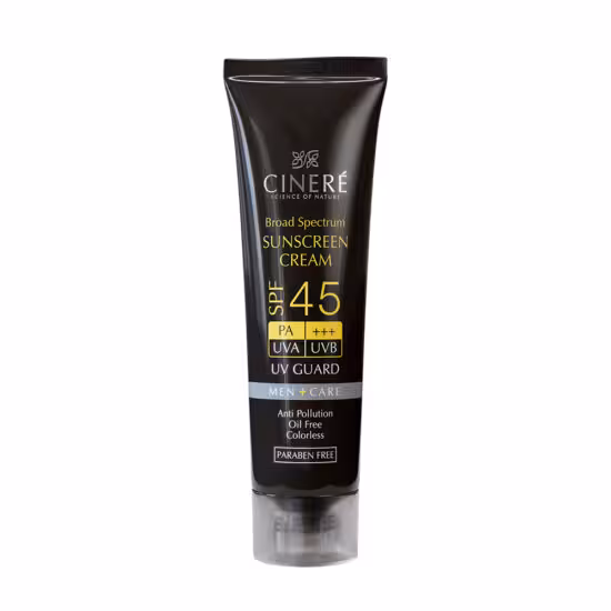 کرم ضد آفتاب SPF45 مخصوص آقایان سینره