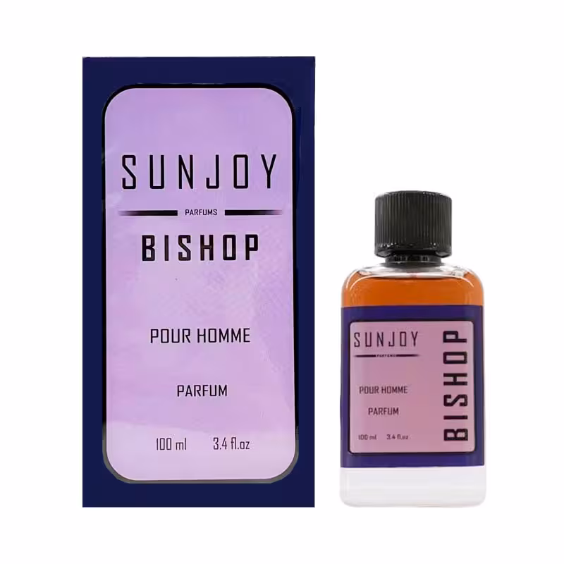 عطر مردانه سان جوی مدل SUNJOY BISHOP حجم 100 میل