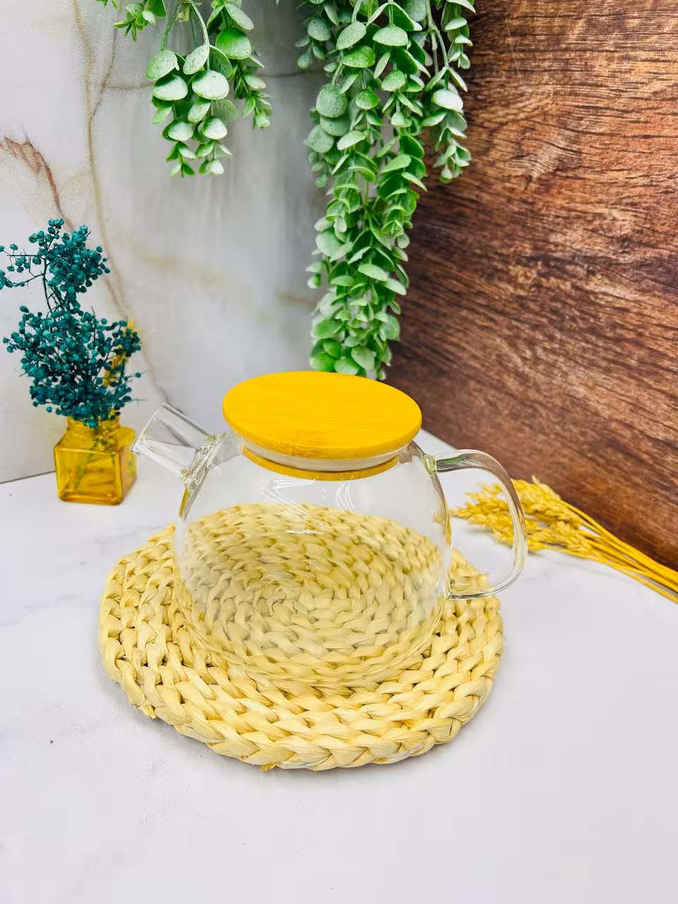 قوری پیرکس شعله مستقیم در بامبو FT1.1