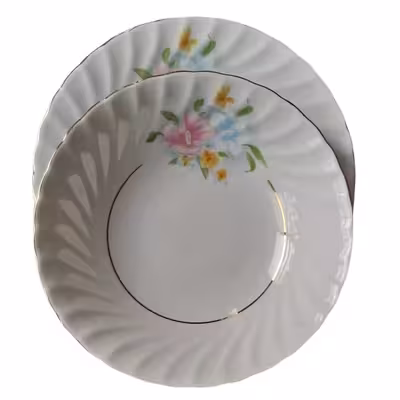 بشقاب و کاسه رویال مدل گلدار کد 5763