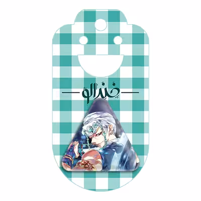 پیکسل خندالو طرح اوزویی تنگن انیمه شیطان کش مدل قلبی کد 11467