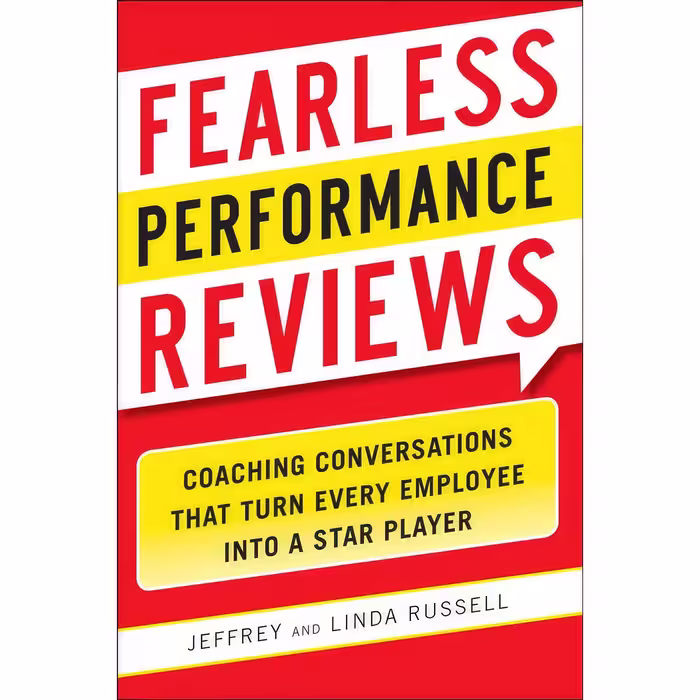 کتاب Fearless Performance Reviews اثر Jeff Russell and Linda Russell انتشارات McGraw Hill
