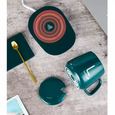 ماگ حرارتی لاکی کد 532 به همراه صفحه گرمکن برقی