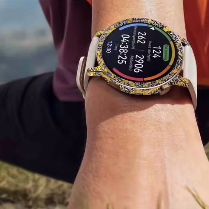 برچسب ماهوت طرح Iran-Tile2 مناسب برای ساعت هوشمند هوآوی Watch GT 3 42mm