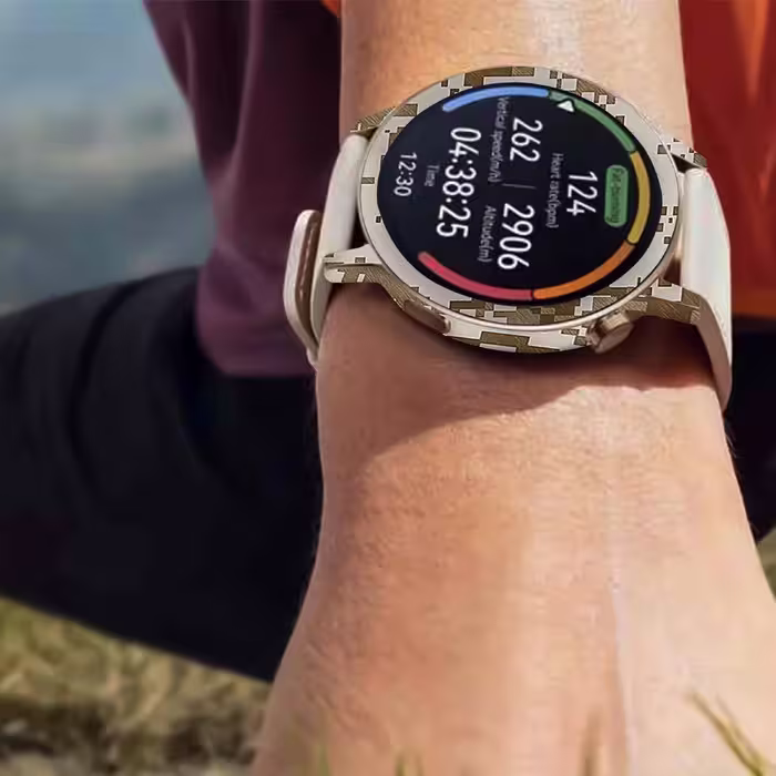 برچسب ماهوت طرح Army-Desert-Pixel مناسب برای ساعت هوشمند هوآوی Watch GT 3 42mm