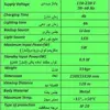 چراغ اضطراری اوژن الکترونیک مدل LED سقفی