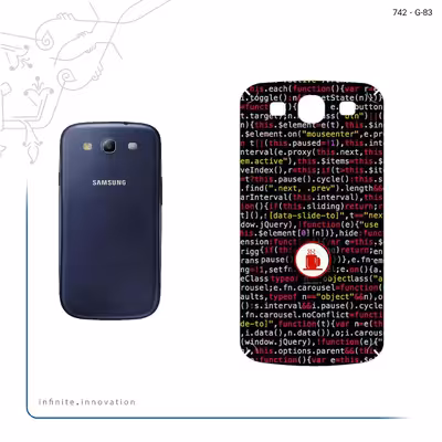 برچسب پوششی ماهوت مدل Programming 1 مناسب برای گوشی موبایل سامسونگ Galaxy S3 Neo