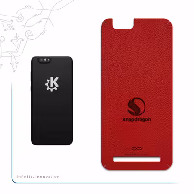 برچسب پوششی ماهوت مدل RL-SNPDRGN مناسب برای گوشی موبایل پاین فون Kde Community Edition